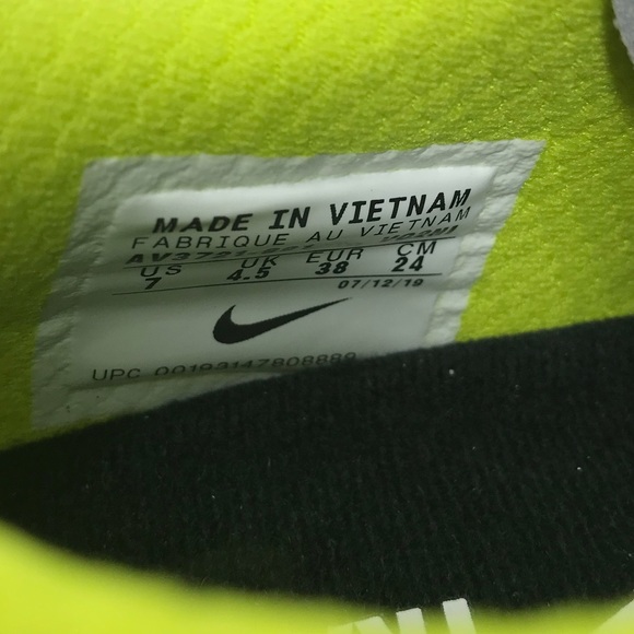 Nike Custom Metcon 4 Grey Green W AUTHENTIC - Picture 7 of 8